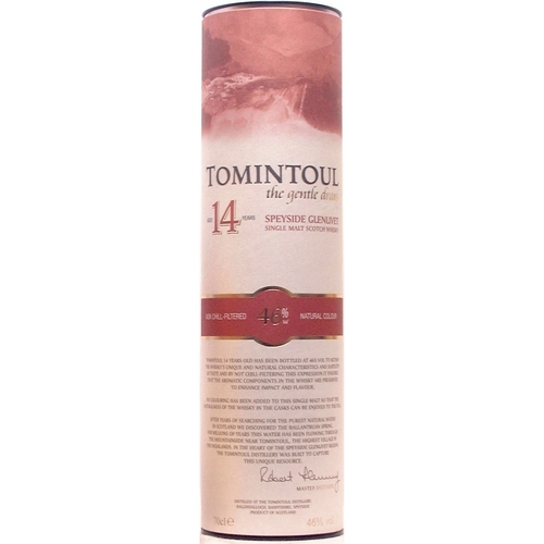 Zoom to enlarge the Tomintoul Highlands Malt • 14yr Nonchillfiltered 6 / Case