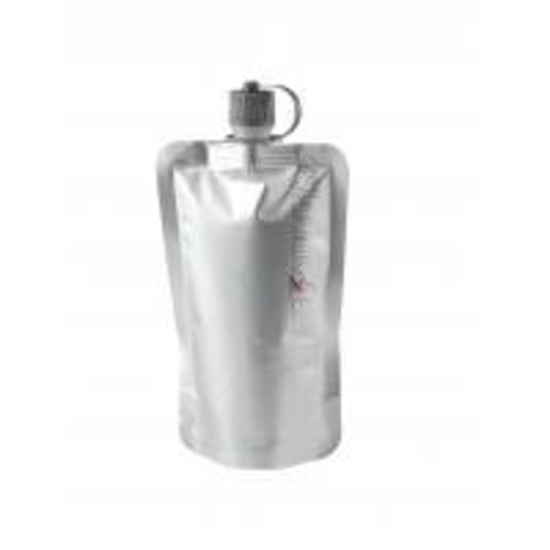 Zoom to enlarge the Shark Skinzz Reusuable Flask • Silver