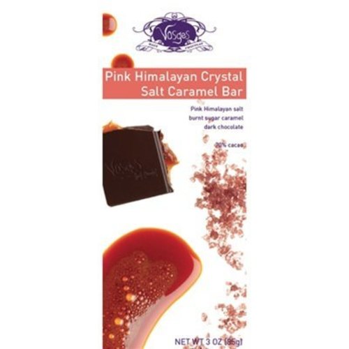 Zoom to enlarge the Vosges Chocolate Bar • Caramel Pink Salt