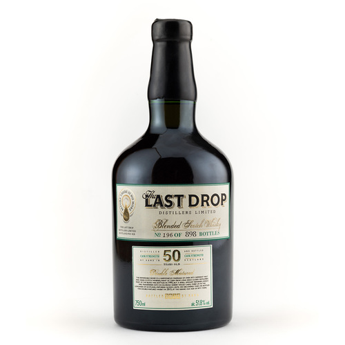 Zoom to enlarge the The Last Drop 50yr Blended Whiskey with 50ml