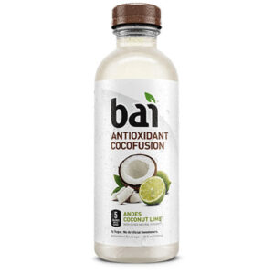 Bai Coconut Flavored Water  Andes Coconut Lime  Antioxidant Infused Drink