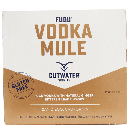 Zoom to enlarge the Cutwater Cocktails • Vodka Mule 4pk-12oz