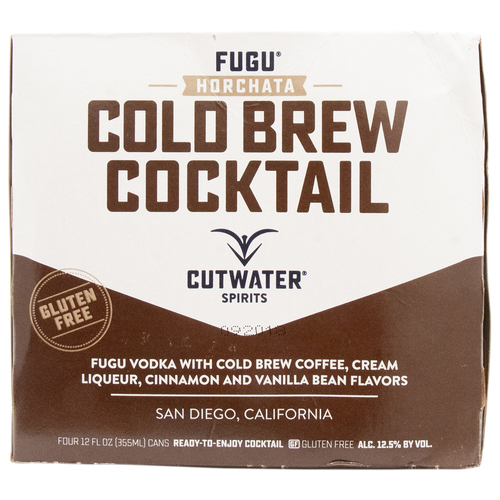 Zoom to enlarge the Cutwater Cocktails • Horchata Cold Brew 4pk-12oz