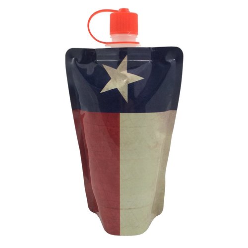 Shark Skinzz Flask Disposable • Texas Flag 3 Pack