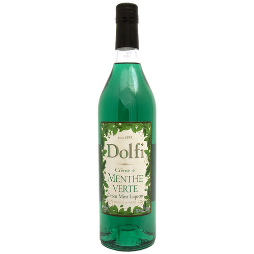 Zoom to enlarge the Dolfi French Liqueurs • Menthe Verte