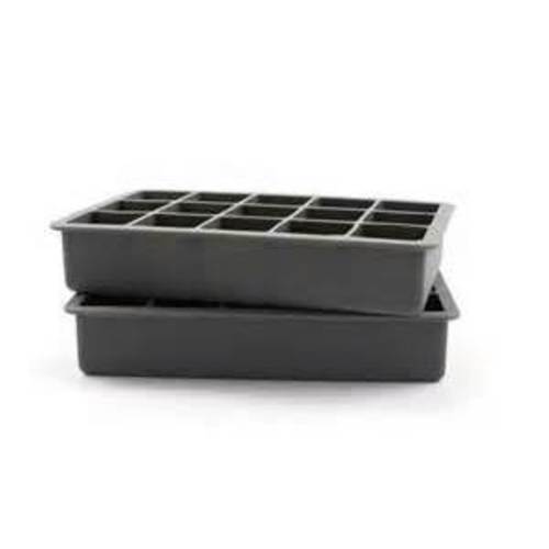 Zoom to enlarge the Tovolo • Perfect Cube Ice Tray • Charcoal 2 Pk