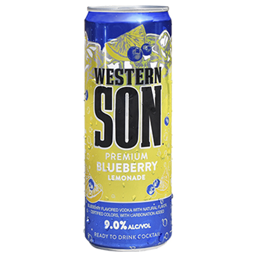 Zoom to enlarge the Western Son Cocktails • Blueberry Lemonade 4pk-12oz