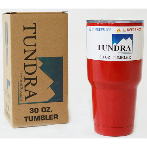 Zoom to enlarge the Tundra Tumbler • Red 30 oz