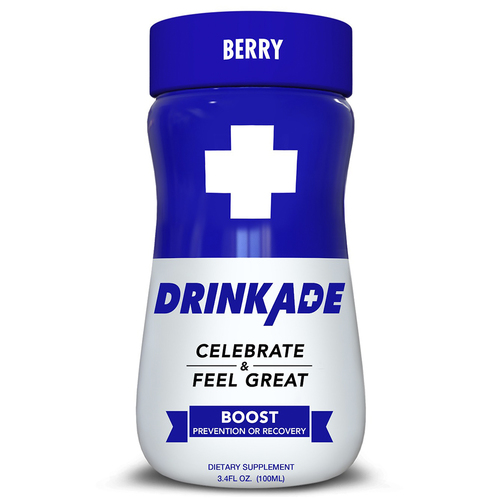 Zoom to enlarge the Drinkade Boost Berry Energy Drink With Natural Caffeine