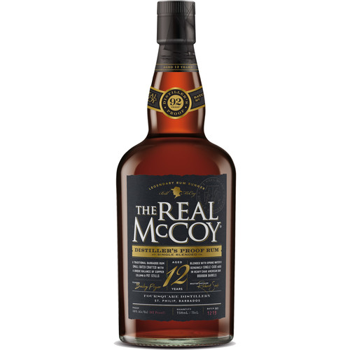 Zoom to enlarge the Real Mccoy Rum • 12yr 92 Proof