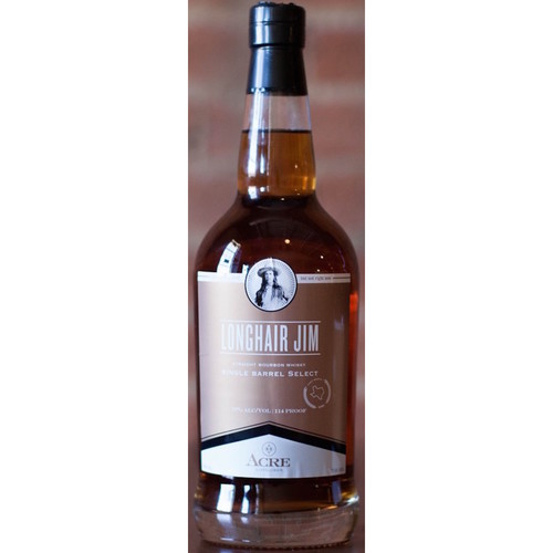 Zoom to enlarge the Acre Longhair Jim Single Barrel Bourbon 6 / Case