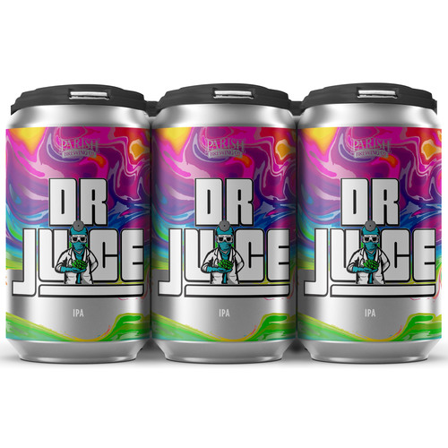 Zoom to enlarge the Parish Brewing Dr. Juice IPA • Cans
