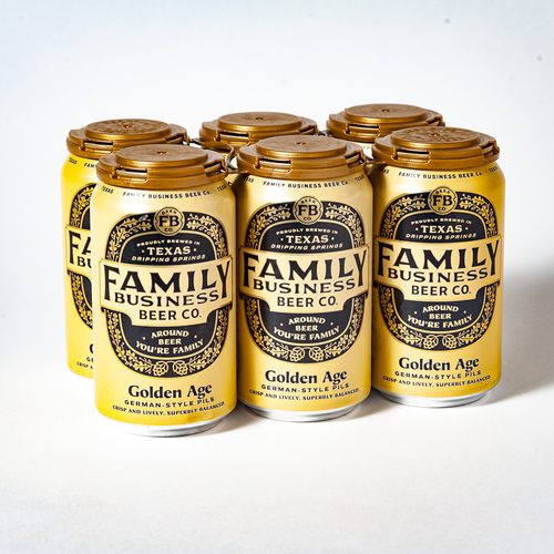 Zoom to enlarge the Family Business Golden Age Pilsner • Cans
