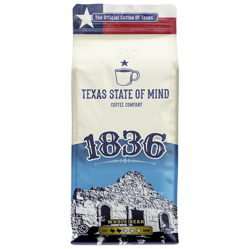 Zoom to enlarge the Texas State Of Mind Coffee 1836 Bean Med Roast
