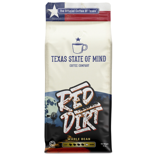 Zoom to enlarge the Tx State Of Mind Coffee • Red Dirt Bean Dark Rst