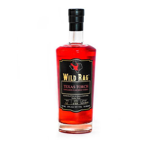 Zoom to enlarge the Wild Rag Texas Torch Cinnamon Flavored Vodka•6 / Case