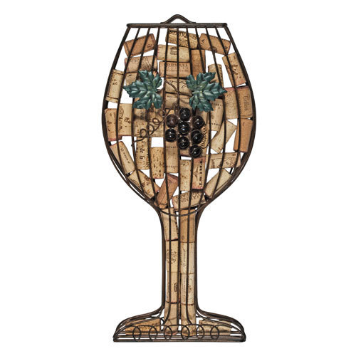 Zoom to enlarge the True Fab • Cork Cage • Wine Glass