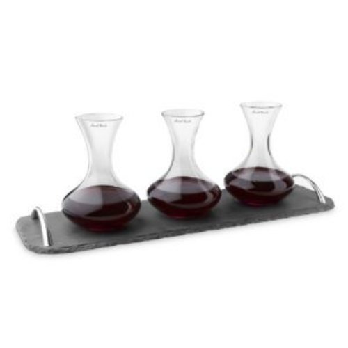 Zoom to enlarge the Final Touch Wine Tasting Decanter Set • 4 Piece