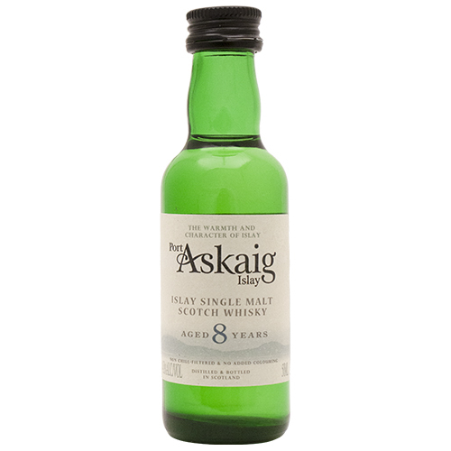 Zoom to enlarge the Port Askaig Islay Single Malt Whisky • 8yr 50ml (Each)
