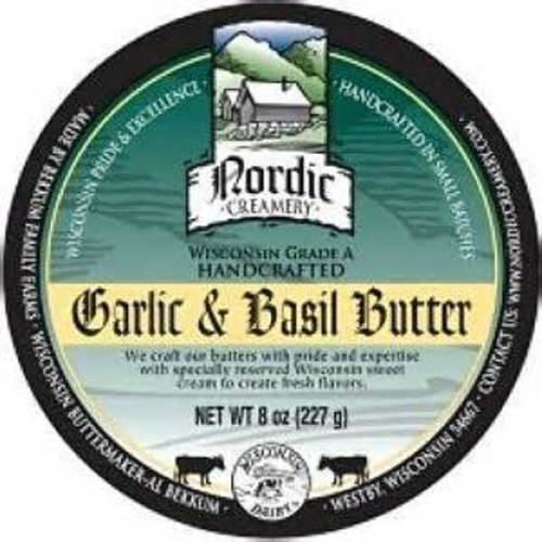 Zoom to enlarge the Nordic Creamery Garlic and Basil Butter