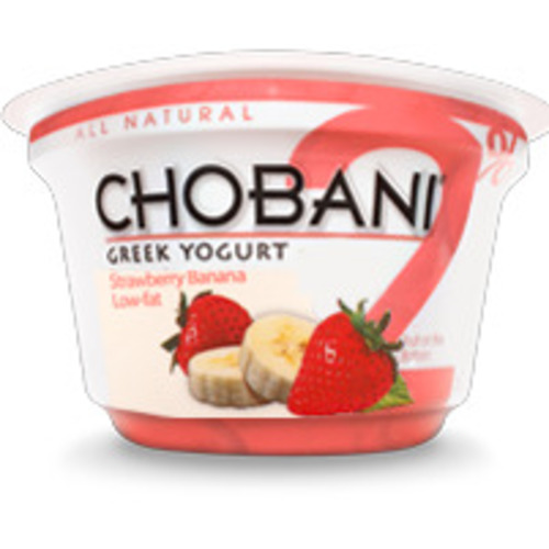 Zoom to enlarge the Chobani Yogurt • Strawberry Banana Lowfat 2%