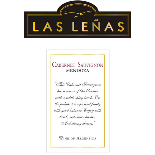 Zoom to enlarge the Las Lenas Cabernet Sauvignon