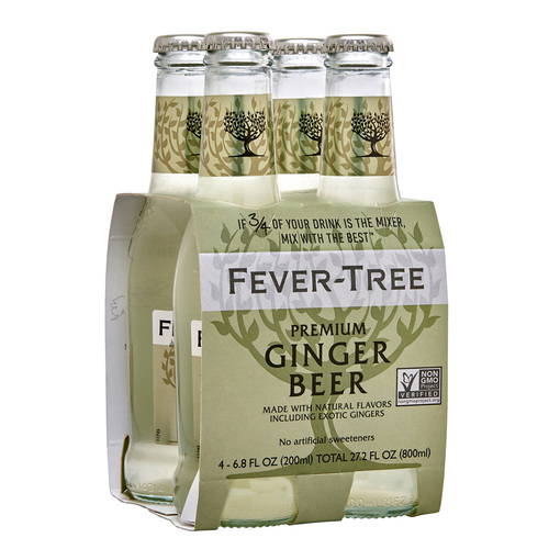 Zoom to enlarge the Fever Tree • Ginger Beer 200ml 4pk