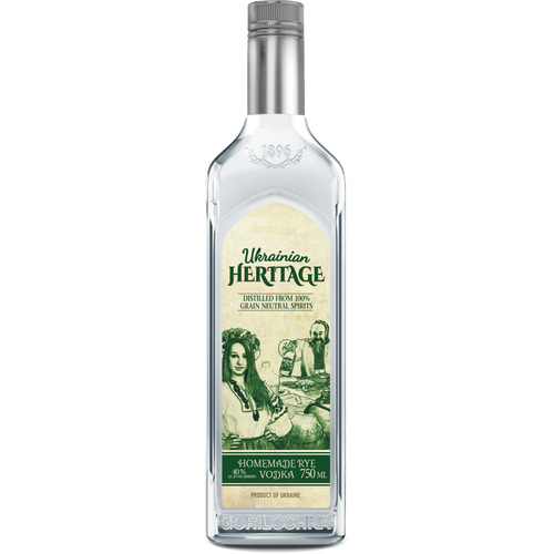 Zoom to enlarge the Ukrainian Heritage Rye Vodka