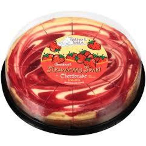 Zoom to enlarge the Father’s Table Cheesecake • Strawberry Swirl