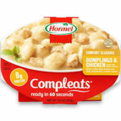 Zoom to enlarge the Hormel Microwave Bowl • Chicken & Dumplings