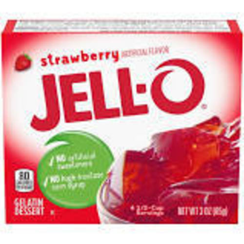 Zoom to enlarge the Jell-o Strawberry Gelatin Dessert