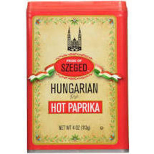Zoom to enlarge the Bende Hungarian Tin • Hot Paprika