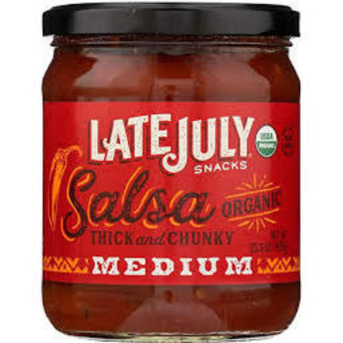 Zoom to enlarge the Late July Medium Organic Salsa