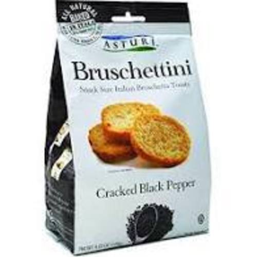 Zoom to enlarge the Asturi Burschettini Cracked Black Pepper Toast