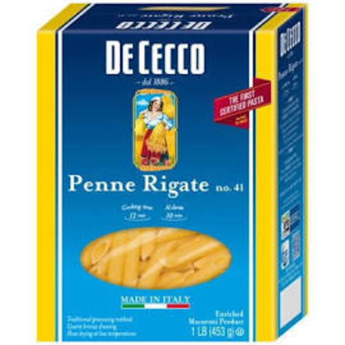 Zoom to enlarge the Dececco Pasta • Penne Rigate #41