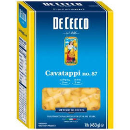 Zoom to enlarge the Dececco Pasta • Cavatappi #87