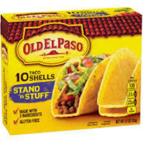 Zoom to enlarge the Old El Paso Stand ‘n Stuff Yellow Corn Taco Shells 10 Ct