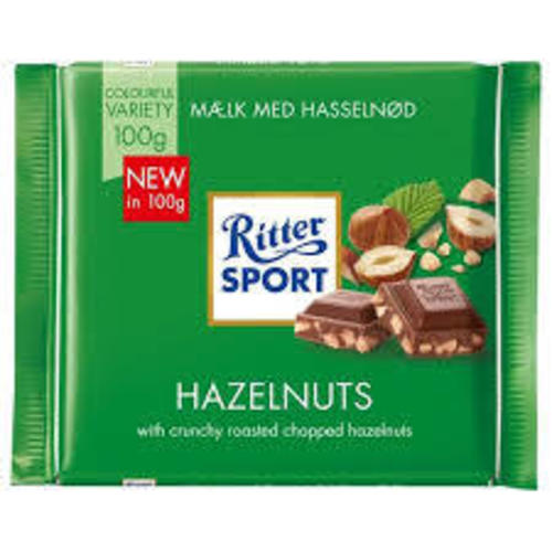 Zoom to enlarge the Ritter Sport Chopped Hazelnut Milk Chocolate Candy Bar