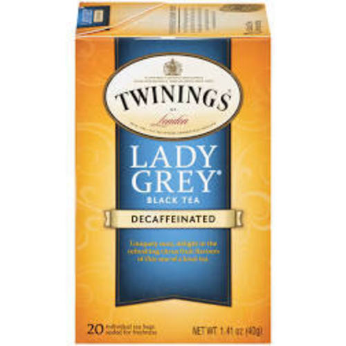 Zoom to enlarge the Twinings Of London Decaffeinated Lady Grey Tea Bags