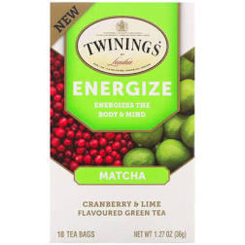 Zoom to enlarge the Twinings Tea • Energize (Matcha  Cran & Lime)