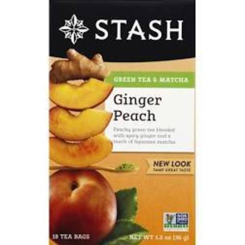 Zoom to enlarge the Stash Premium Ginger Peach Match Tea Bags