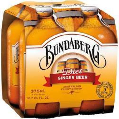 Zoom to enlarge the Bundabery Diet Ginger Beer Soda