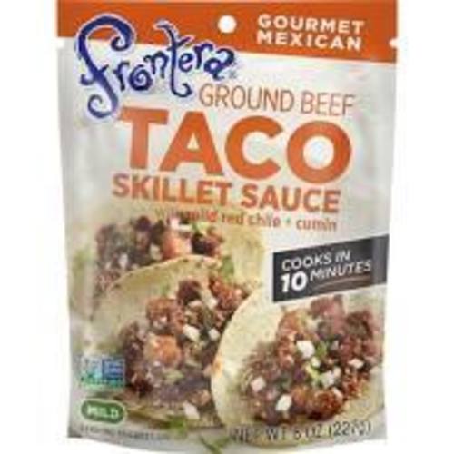 Zoom to enlarge the Frontera Grouncd Beer Taco Skillet Sauce In Pouch