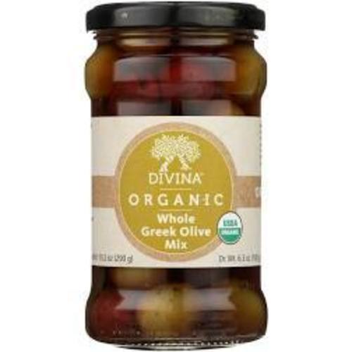 Zoom to enlarge the Divina Organic Olives • Greek Olive Mix