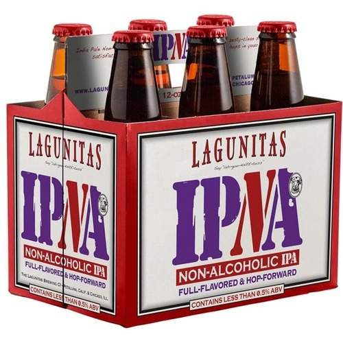 Zoom to enlarge the Lagunitas Ipna Non-alcoholic IPA • 6pk Bottle
