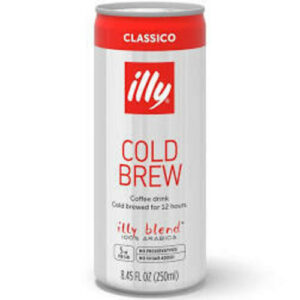 Illy Ready-to-Drink Cold Brew, 250ml cans