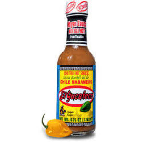 Zoom to enlarge the El Yucateco Hot Sauce • Xxxtra Hot