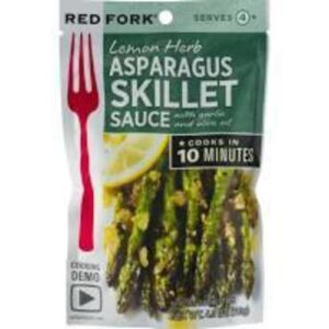 Red Fork Skillet Sauce Lemon Herb Asparagus Pouch