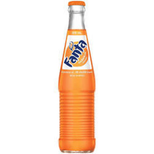 Zoom to enlarge the Fanta Orange In Mexican Glass Bottle