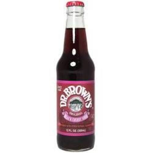 Zoom to enlarge the Dr Browns Soda • Black Cherry Diet 12oz Whsl